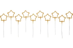 Online Overig Vuurwerk Sterretjes Stervorm Goud 10st.