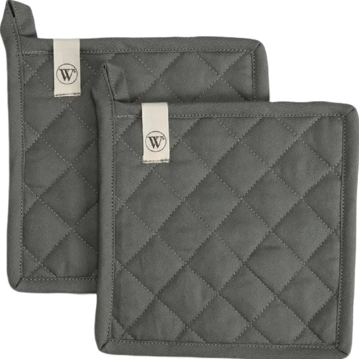 Outlet Walra Pannenlap Off Black Set/2