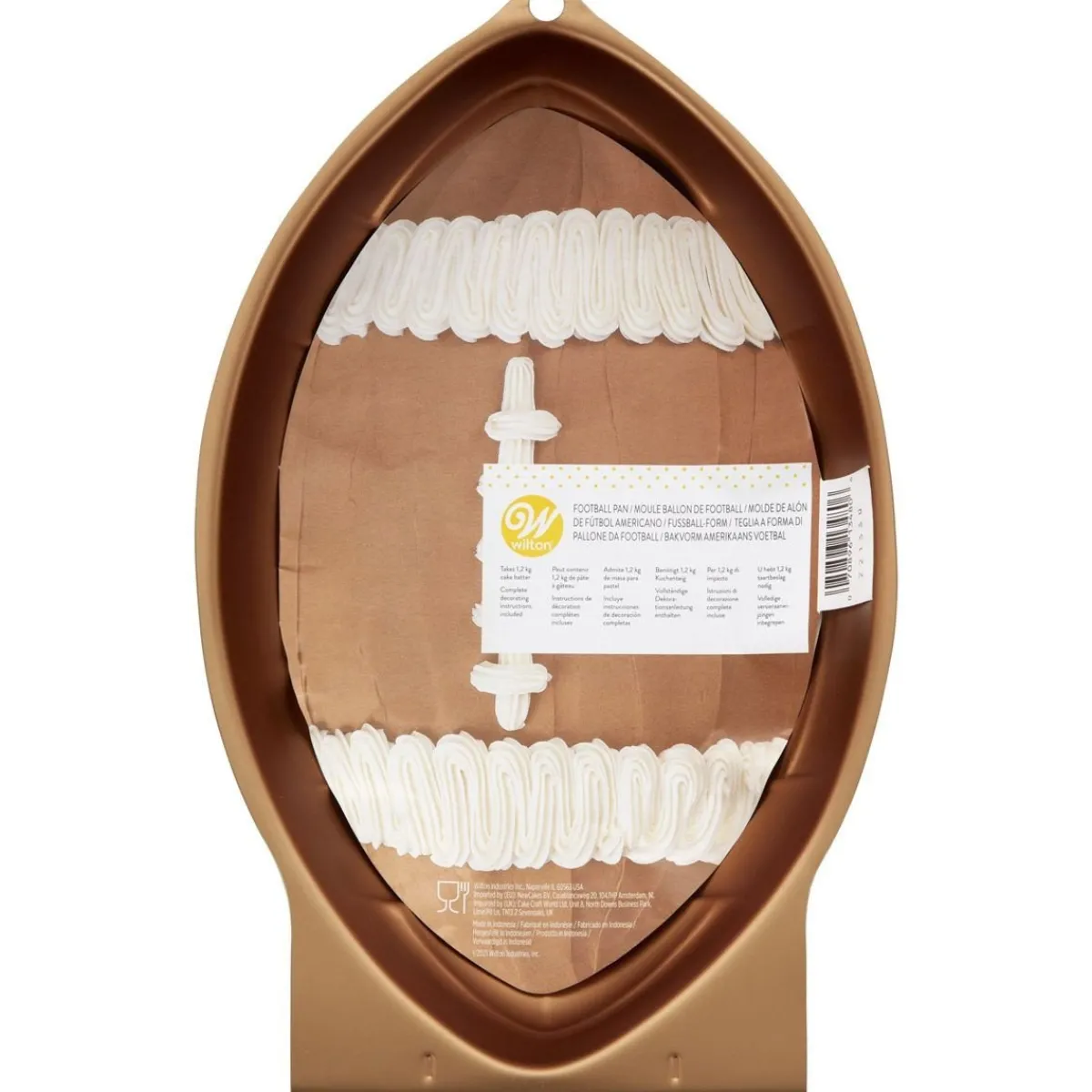 Clearance Wilton Bakvorm Football 30x20x8cm