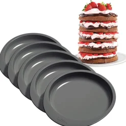 Best Wilton Bakvormen Easy Layers Rond 15cm set/5