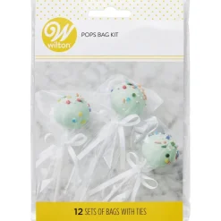 Clearance Wilton Cakepops / Lollipop zakjes 11x18 cm 12st