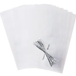 Hot Wilton Cakepops / Lollipop zakjes 10x23cm 25st.