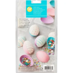 New Wilton Chocolade Holvorm Half Ei (6x)