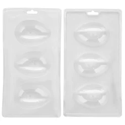 New Wilton Chocolade Holvorm Half Ei (6x)