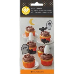 Outlet Wilton Cupcake Toppers Halloween 8st