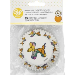 Outlet Wilton Cupcake Vormpjes Ballon Hond 75st**