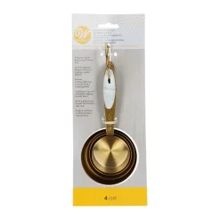 Online Wilton Maatbekers Goud Set/4