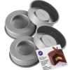 Clearance Wilton Mini Bakvorm Gevulde Cake Ø10cm Set/4