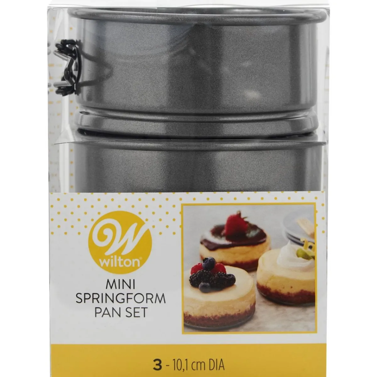 Outlet Wilton Mini Springvormen Ø10cm Set/3