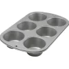 Online Wilton Muffin / Cupcake Bakvorm Jumbo 6 stuks