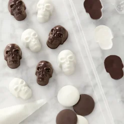 Sale Wilton Plastic Bonbonvorm Doodshoofdjes (24x)