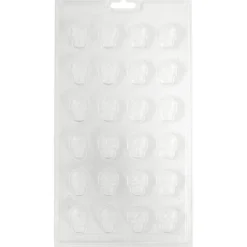 Sale Wilton Plastic Bonbonvorm Doodshoofdjes (24x)