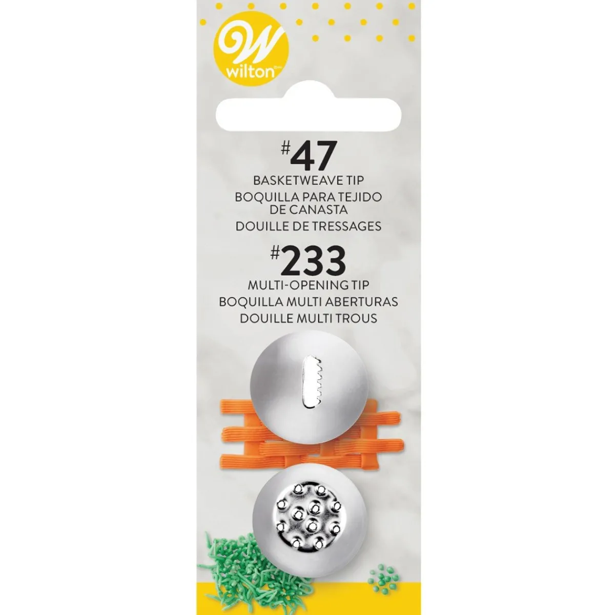 Wilton Spuitmondje Set #047 #233