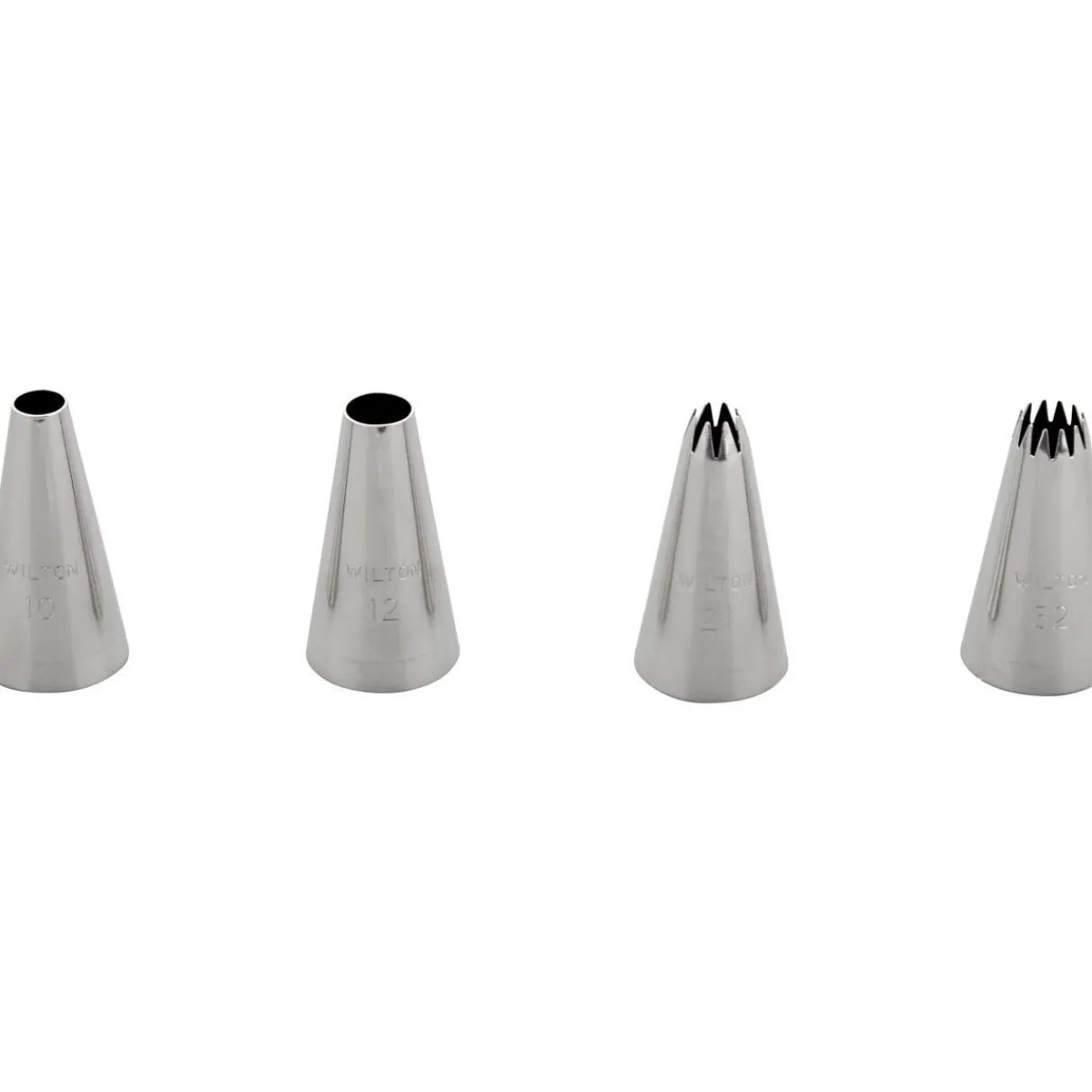Outlet Wilton Spuitmondje Set/4 #010 #012 #021 #032