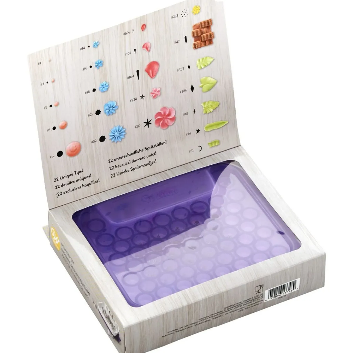 Outlet Wilton Spuitmondjes Set/22