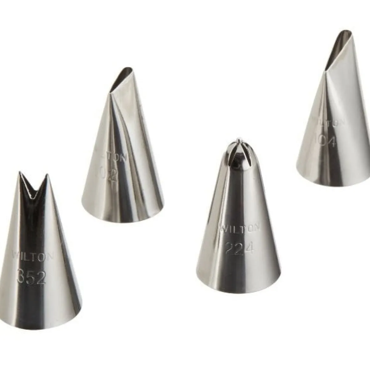 Clearance Wilton Spuitmondjes Set (#102, #104, #224, #352)