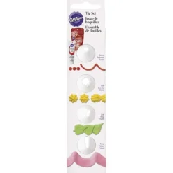 Best Wilton Spuitmondjes set/4 t.b.v. Icing Tubes**