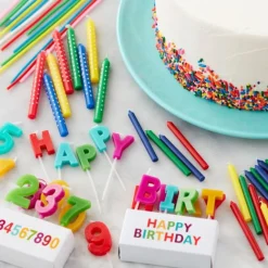 Discount Wilton Taartkaarsjes Happy Birthday Set/13