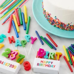 Online Wilton Taartkaarsjes Nummers Set/10