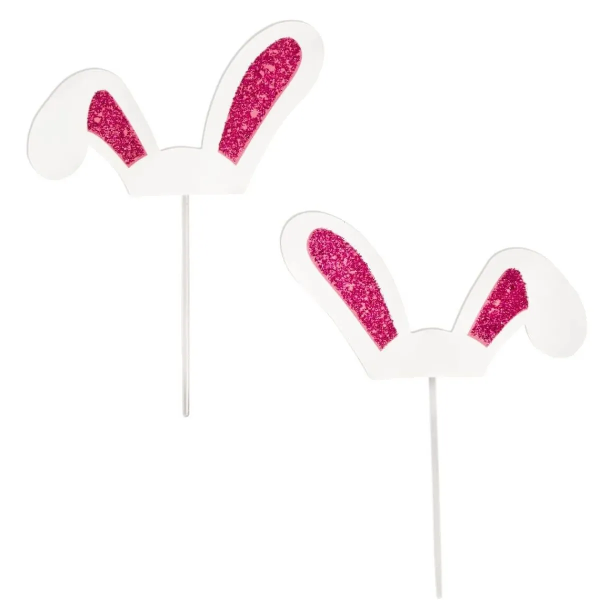 Hot Wilton Taarttopper Konijnenoren Glitter 24st