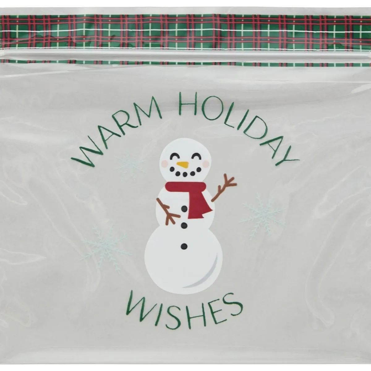 Clearance Wilton Traktatiezakjes Hersluitbaar Sneeuwpop 20st