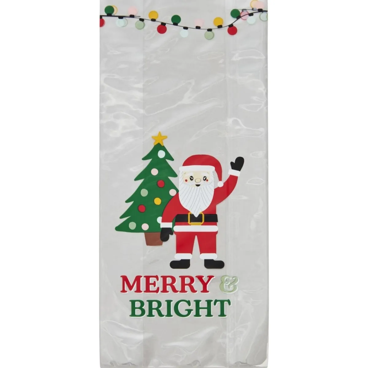 Best Wilton Traktatiezakjes Kerstman Merry & Bright 20st
