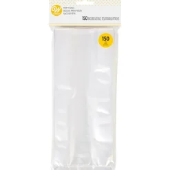 Sale Wilton Traktatiezakjes Transparant 10x24cm 150st