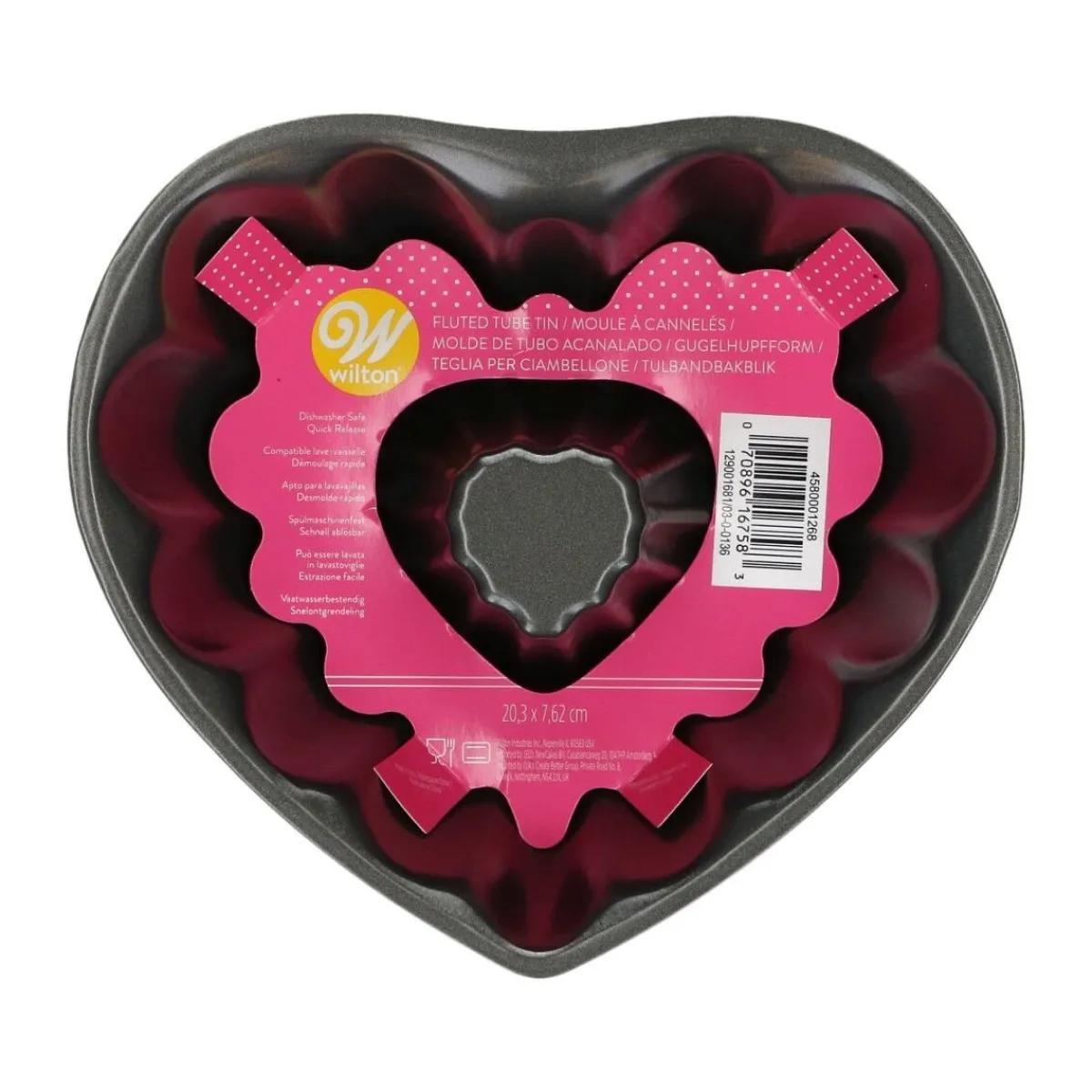 Best Wilton Tulband Bakvorm Hart 20cm