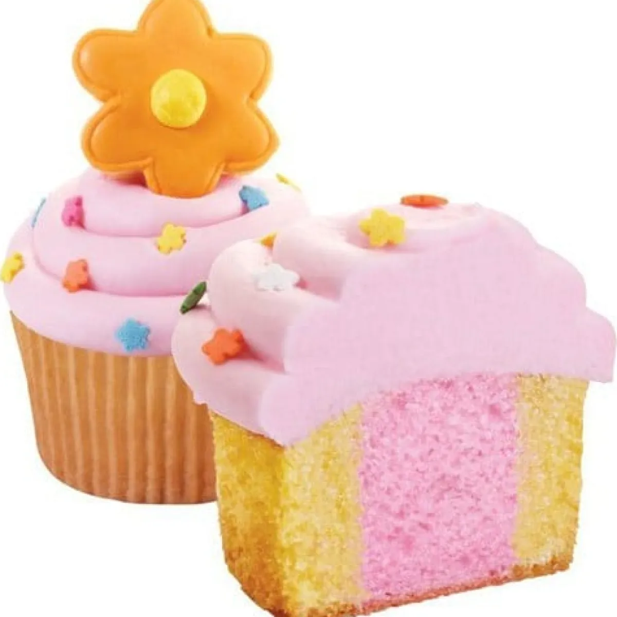 Discount Wilton Tweekleurig Cupcake Insert 3st