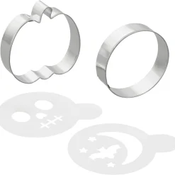 Online Wilton Uitsteker & Stencil Halloween Set/4