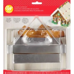 Outlet Wilton Uitsteker Gingerbread Huis Set/3