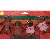 Discount Wilton Uitsteker Gingerbread Set/4