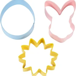 Sale Wilton Uitsteker Pasen Bloem/Konijn/Ei Set/3