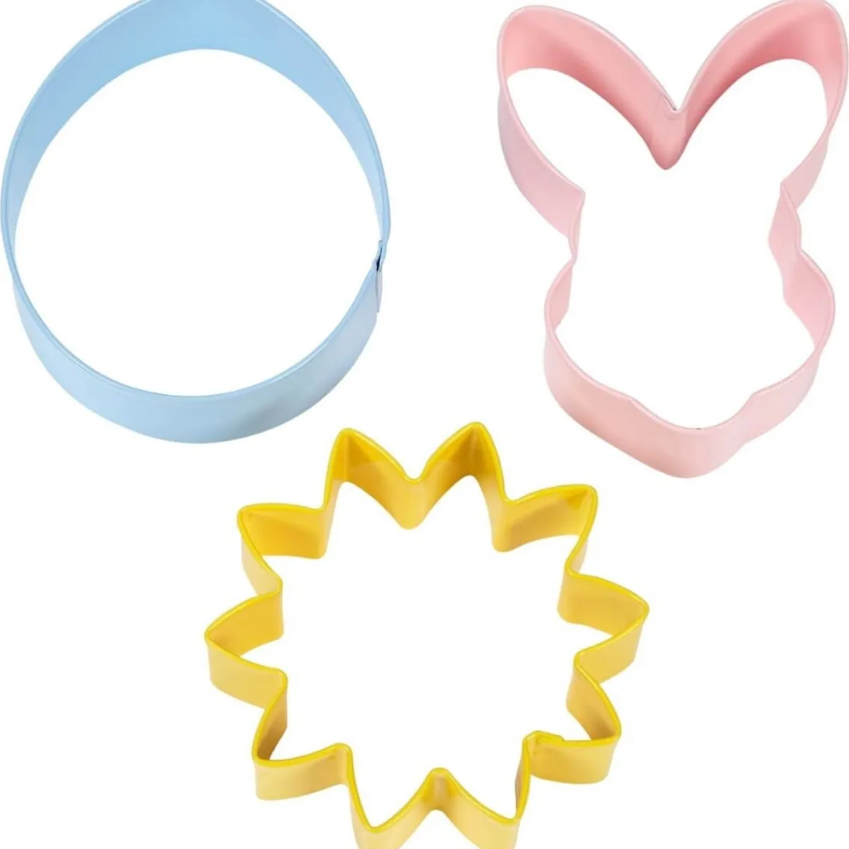 Sale Wilton Uitsteker Pasen Bloem/Konijn/Ei Set/3