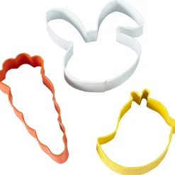 New Wilton Uitsteker Pasen Kuiken/Konijn/Wortel Set/3