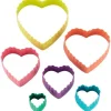 Sale Wilton Uitstekers Hart Dubbelzijdig Set/6