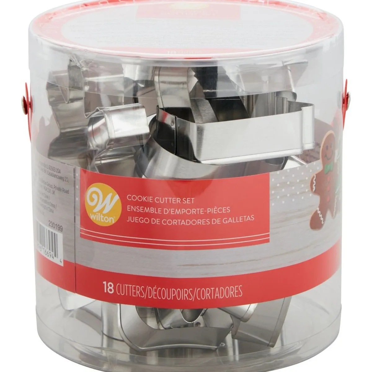 Online Wilton Uitstekers Kerst Assortiment Set/18