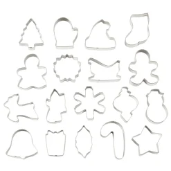 Online Wilton Uitstekers Kerst Assortiment Set/18