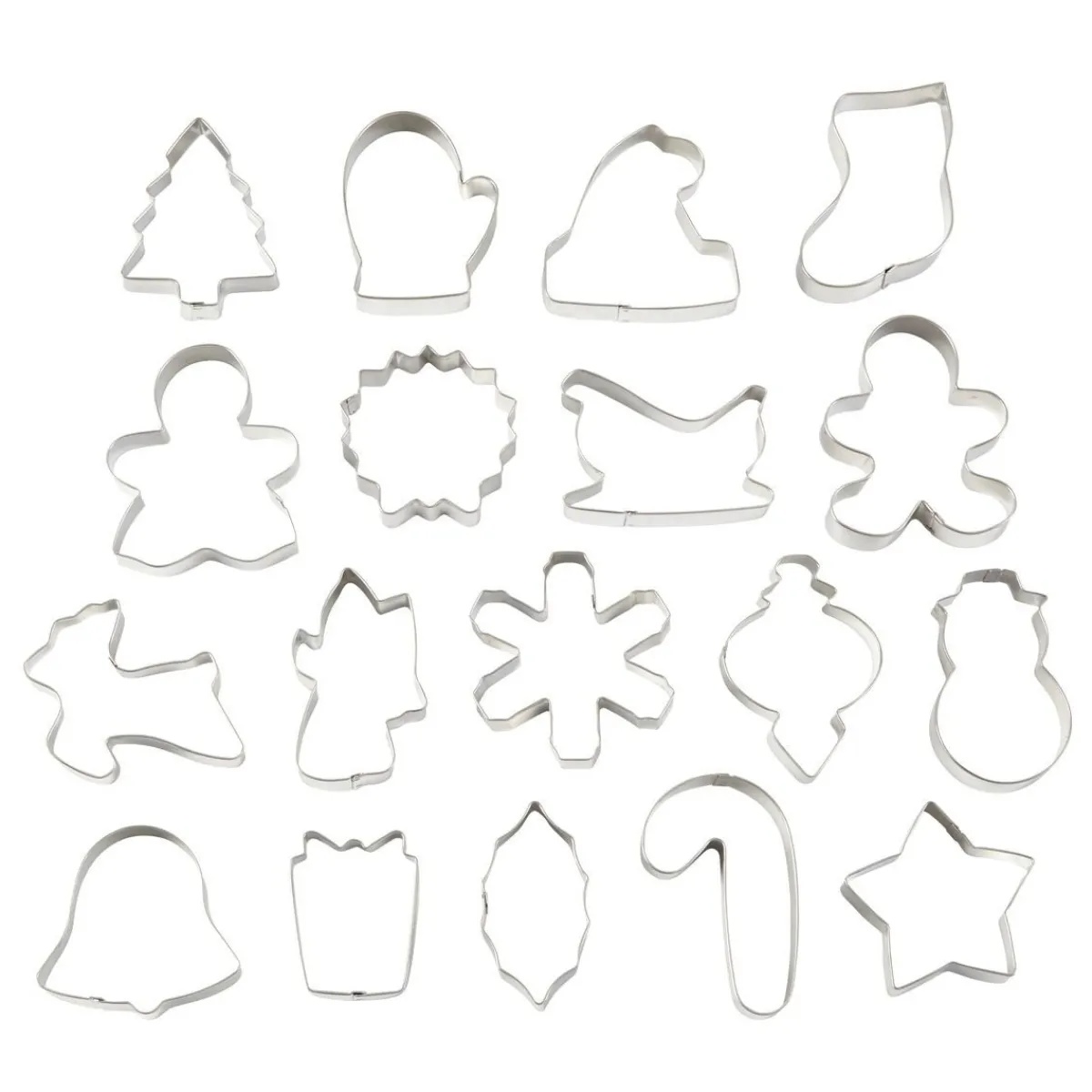 Online Wilton Uitstekers Kerst Assortiment Set/18